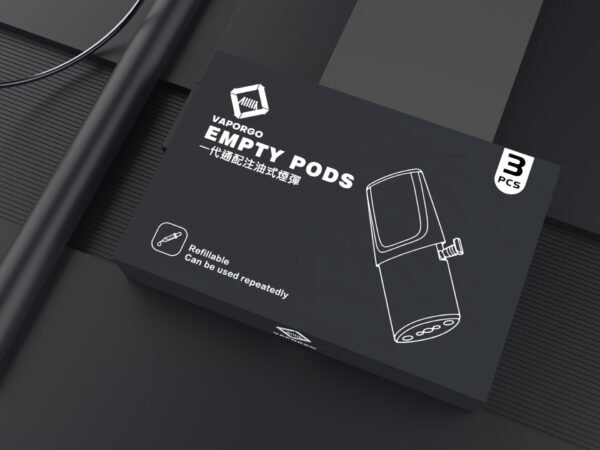 VAPORGO包装.40 EMPTY 空煙彈 (通用悅刻一代主機)