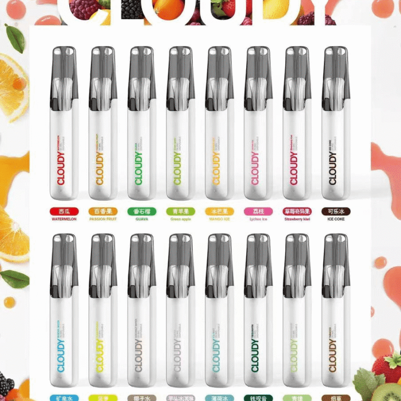 ac59bff5-c5eb-46ae-afa5-e1c65d393529 【一次性】CLOUDY 陶瓷 一次性 6000口 主機 鴨嘴獸 可充電 買十送一