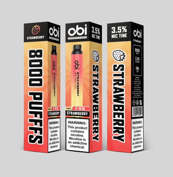 展示 (1) 【一次性】OBI 一次性 8000口 主機 可充電 買十送一