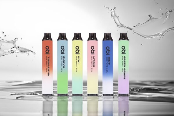 展示 (2) 【一次性】OBI 一次性 8000口 主機 可充電 買十送一