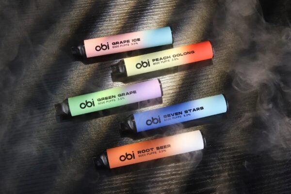 展示 (5) 【一次性】OBI 一次性 8000口 主機 可充電 買十送一