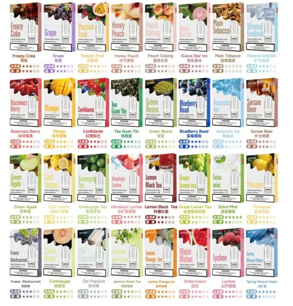 1755156321926 【拋棄式】SP2S 一代 煙彈(一盒3入) 3% 通用 悅克/RELX一代 主機 買多盒有優惠